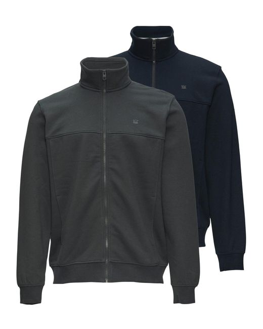S.oliver Oliver Sweatjacke Basic in Blue für Herren