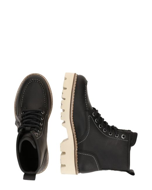 Bronx Black Schnürstiefelette