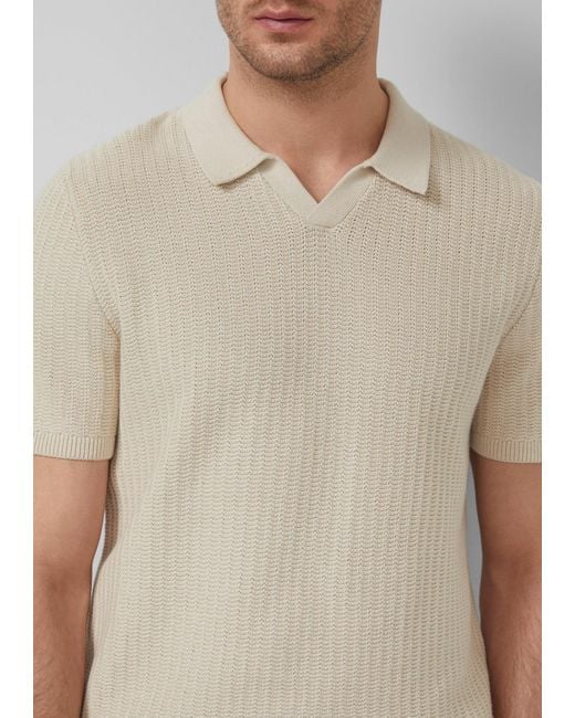 S.oliver Strickpullover in Natural für Herren