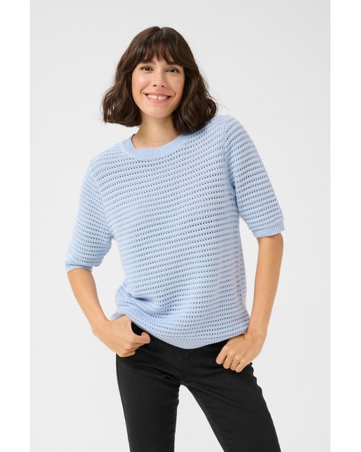 Kaffe Blue Pullover Ry
