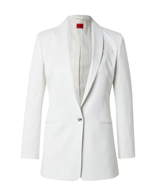 HUGO White Blazer 'Alinue'