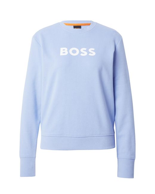 Boss Blue Sweatshirt 'ela'