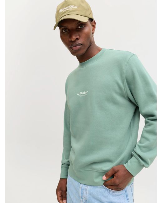 Jack & Jones Sweatshirt Jjesoho in Green für Herren