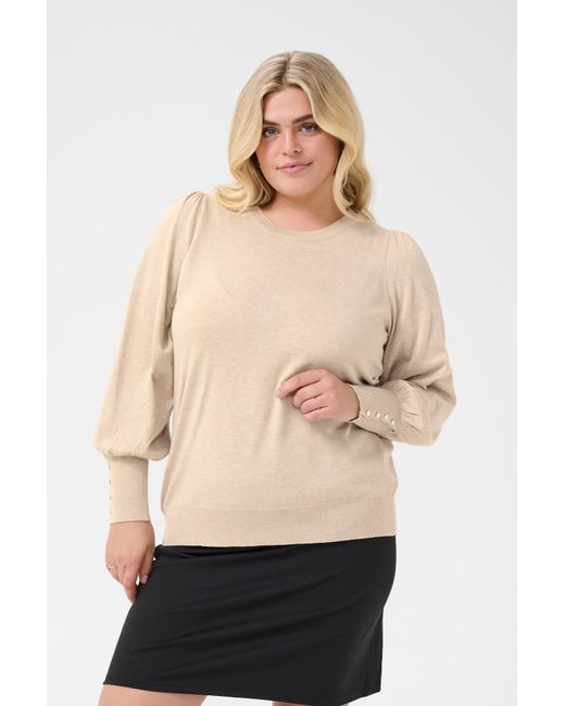 Kaffe Natural Pullover Lizzy