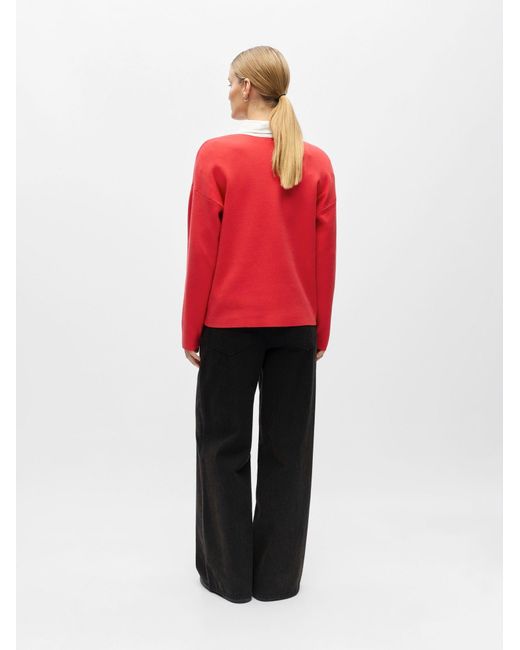 Object Red Pullover Objreynard