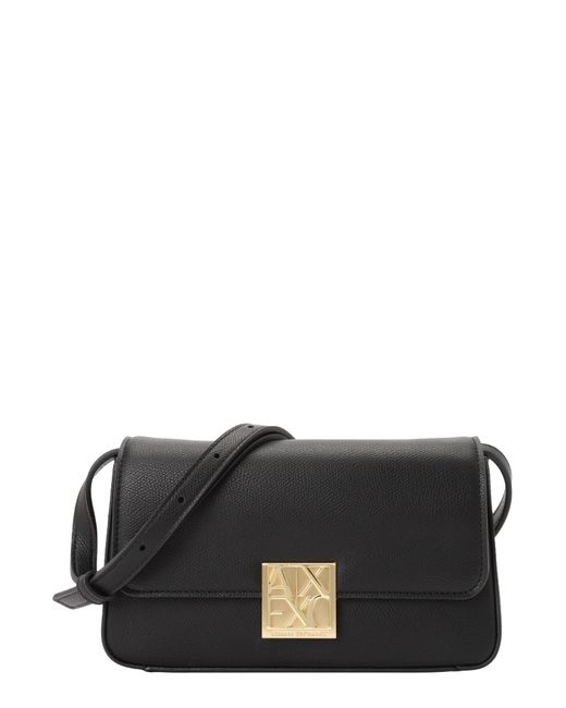 ARMANI EXCHANGE Black Clutch Amy