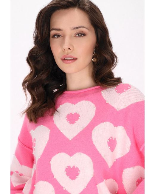 faina Pink Pullover