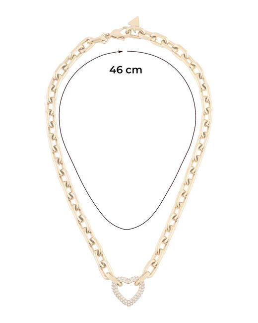 Guess Metallic Kette Beloved
