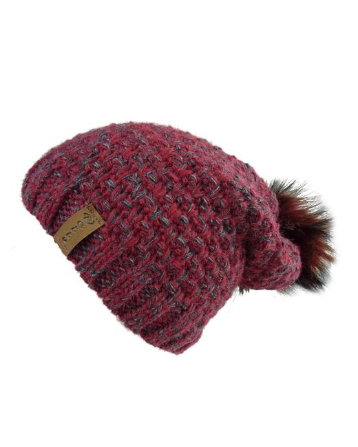 Kumixi Purple Mütze Set: Mütze & Loop Schal