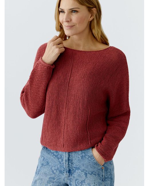 Ouí Red Pullover