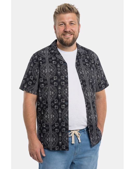 Men Plus Hemd in Black für Herren