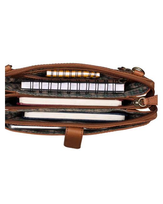 Benthill Brown Handtasche