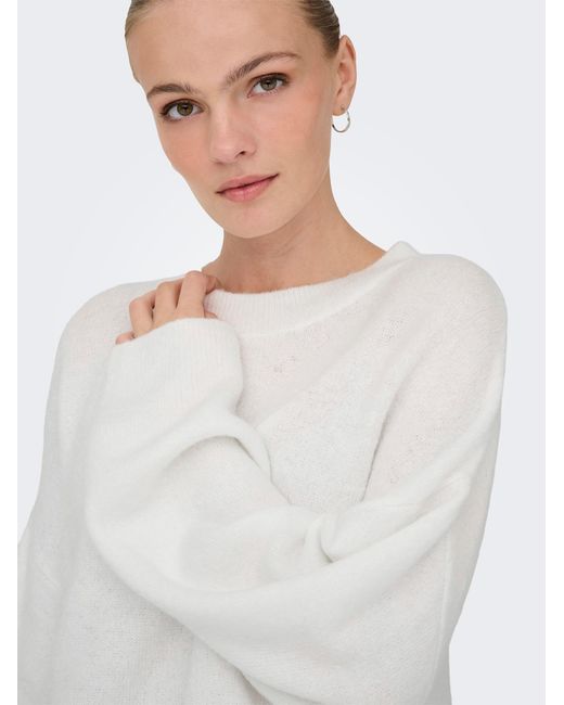 Jdy White Pullover