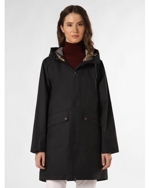 Barbour Black Funktionsmantel 'Heron'