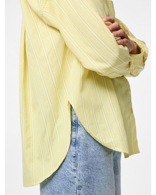 Pieces Yellow Bluse 'Pcfemme'