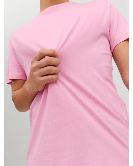 Jack & Jones T-Shirt in Pink für Herren