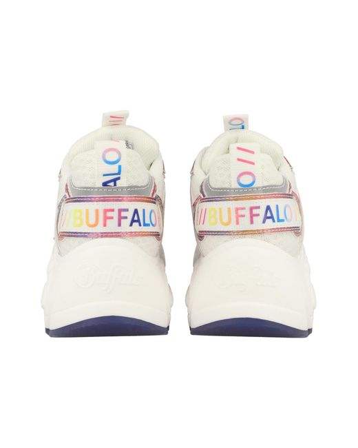 Buffalo White Sneaker Binary Shadow