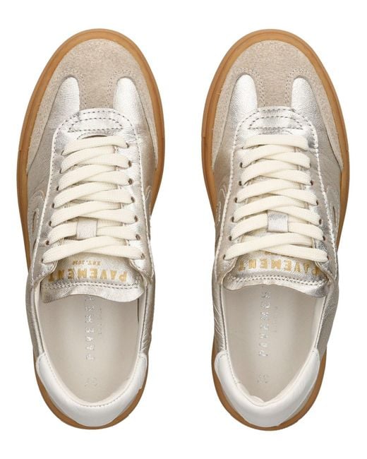 Pavement White Sneaker