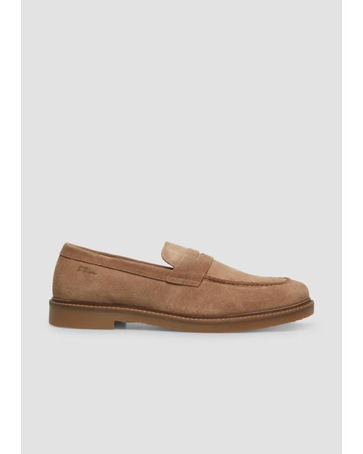S.oliver Slipper in Brown für Herren