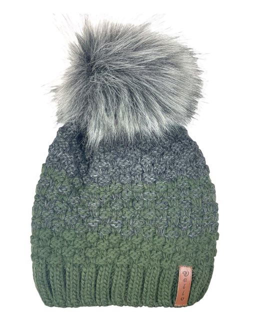 Kumixi Green Mütze Set: Mütze & Loop Schal