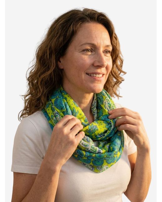 Sunsa Green Schlauchschal