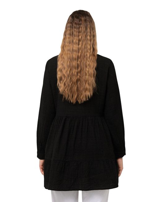 Ulla Popken Black Tunika