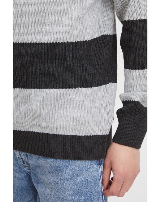Solid Pullover Serge in Black für Herren