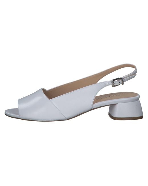 Peter Kaiser White Slingpumps