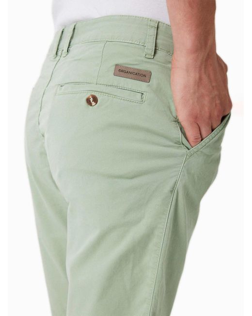ORGANICATION Shorts in Green für Herren