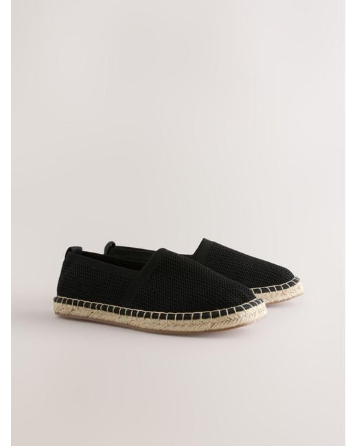 Next Espadrilles in Black für Herren