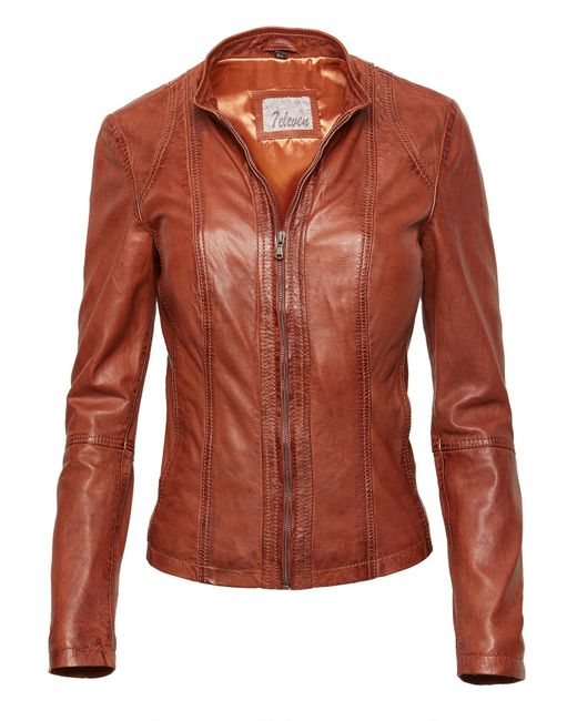 7eleven Brown Übergangsjacke Seamera