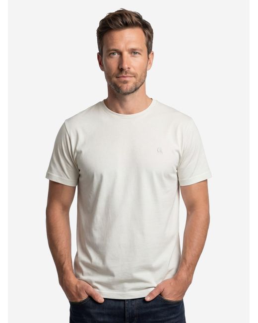 Lerros Shirt Basic in White für Herren