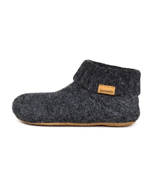Gottstein Blue Pantolette Knit Boot