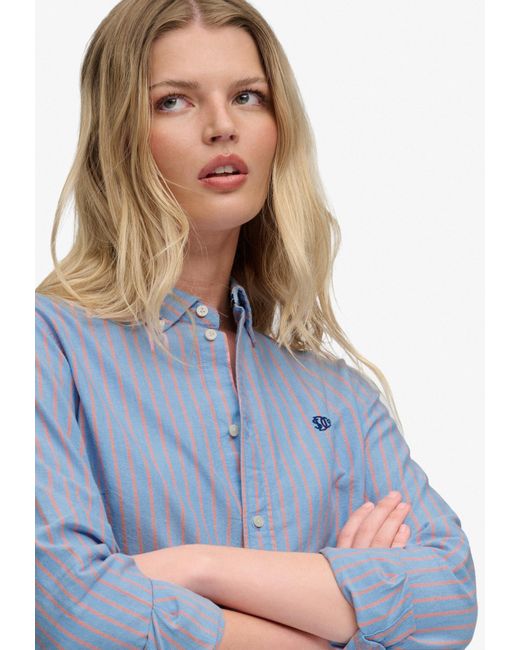 Superdry & Co Blue Bluse
