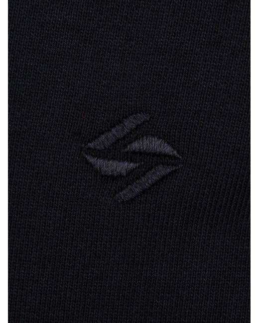 Spitzbub Pullover Theo in Black für Herren