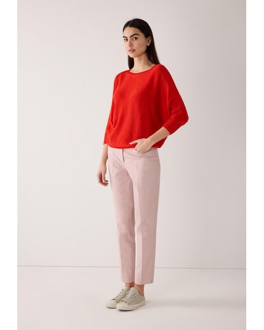 MORE&MORE Red Pullover