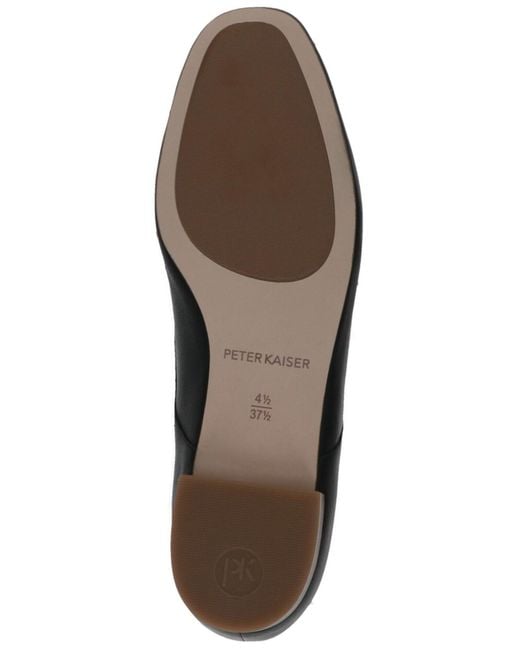 Peter Kaiser Black Schnürschuh