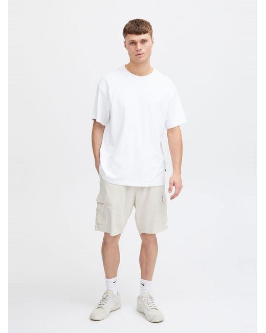 Solid Cargohose Ferris in White für Herren