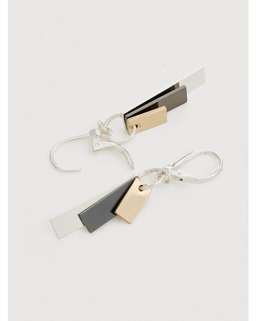 DKNY White Ohrringe