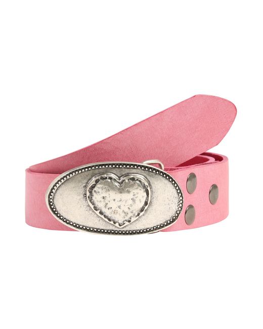 RETTUNGSRING by showroom 019° Pink Rettungsring By Showroom 019 Ledergürtel