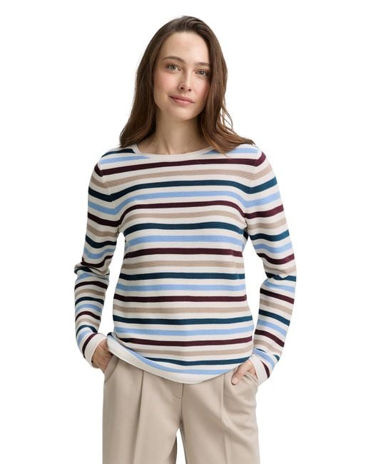 Tom Tailor Blue Pullover