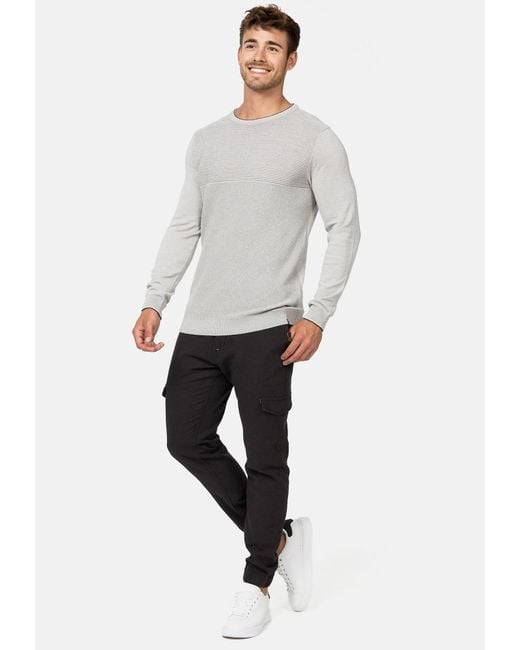 INDICODE Pullover Reign in White für Herren