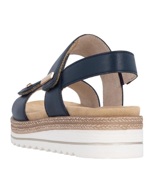Remonte Blue Sandale Basic