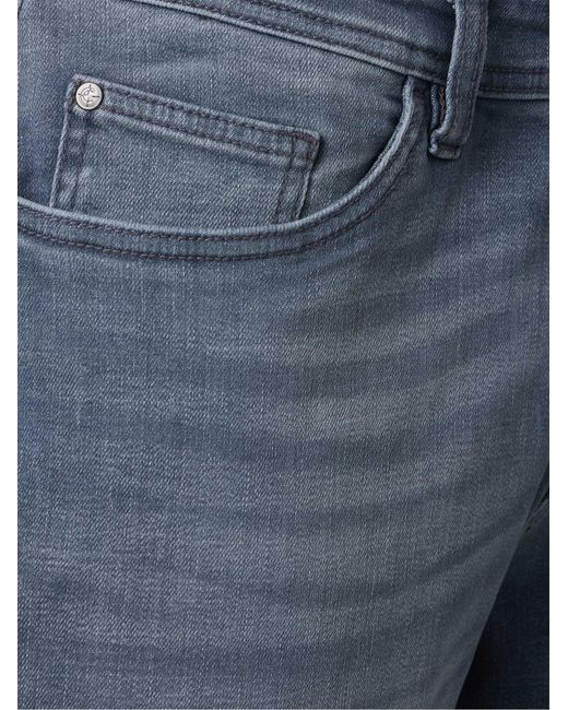 CASA MODA Hose Basic in Blue für Herren