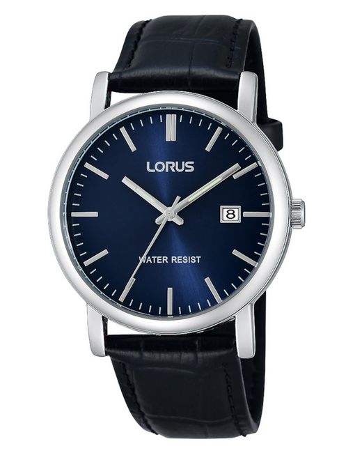 Lorus Uhr Klassisch in Black für Herren