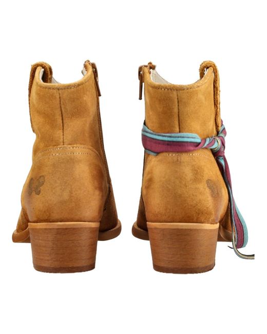 Felmini Brown Ankle Boots