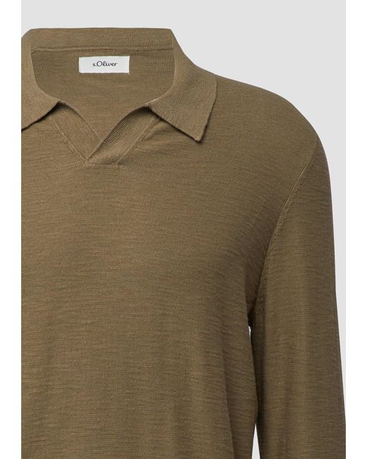 S.oliver Pullover in Green für Herren