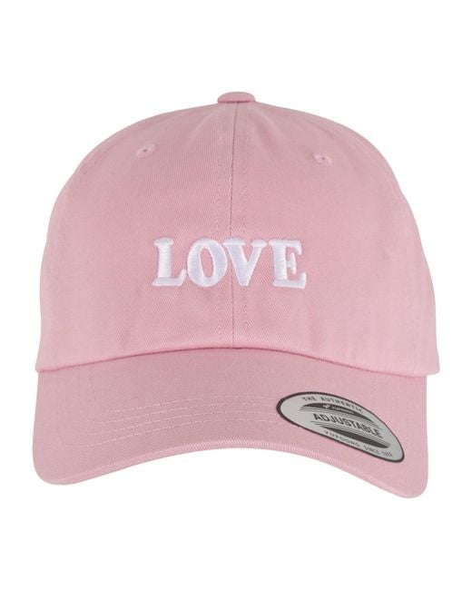 Mister Tee Cap in Pink für Herren