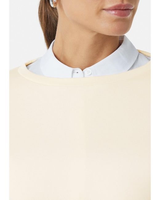 Comma, White Sweatshirt