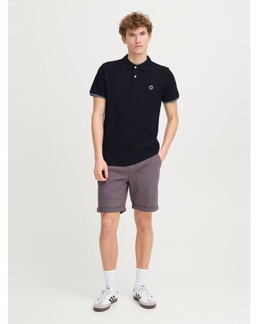 Solid Shirt Benjamin in Black für Herren